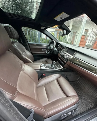 BMW Seria 5 cena 96500 przebieg: 188800, rok produkcji 2014 z Leszno małe 46